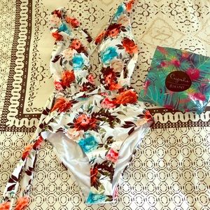 Floral one piece
